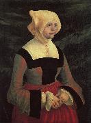 Albrecht Altdorfer Portrait of a Lady painting